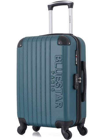 BlueStar Hardcase-trolley "Bucarest" petrol - (B)35 x (H)55 x (D)21 cm