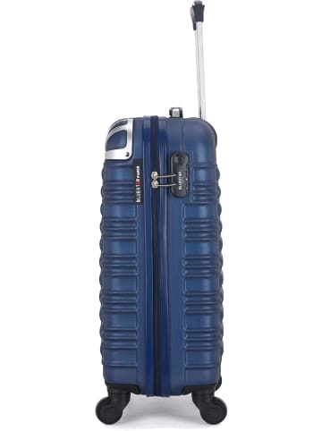 BlueStar Hardcase-Trolley "Lima" in Dunkelblau - (B)35 x (H)55 x (T)21 cm