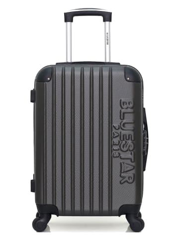 BlueStar Hardcase-Trolley "Bucarest" in Schwarz - (B)35 x (H)55 x (T)21 cm