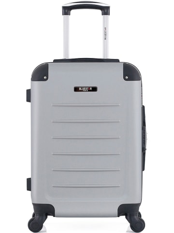 BlueStar Hardcase-Trolley "Opera" in Grau - (B)35 x (H)55 x (T)21 cm