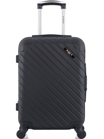 BlueStar Hardcase-trolley "Cite" zwart - (B)35 x (H)55 x (D)21 cm
