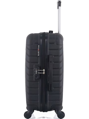 BlueStar Hardcase-trolley "Cite" zwart - (B)35 x (H)55 x (D)21 cm
