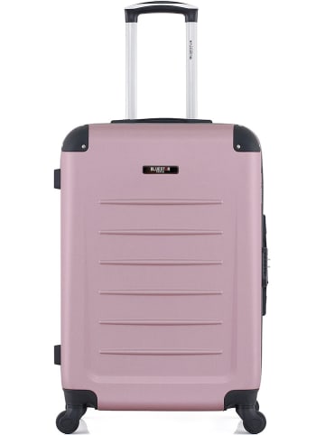 BlueStar Hardcase-trolley "Opera" paars - (B)41 x (H)65 x (D)26 cm