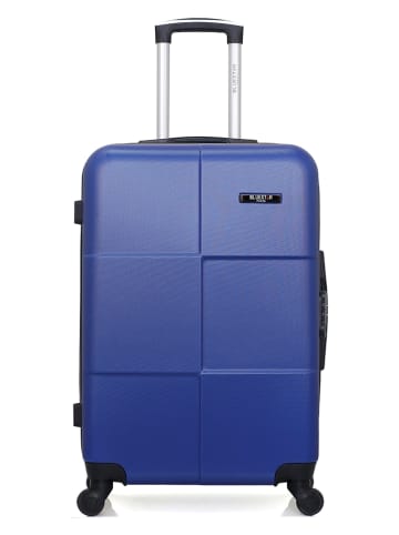 BlueStar Walizka "Miami" w kolorze niebieskim - 41 x 65 x 26 cm
