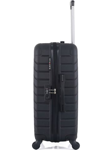 BlueStar Hardcase-trolley "Cite" zwart - (B)41 x (H)65 x (D)26 cm