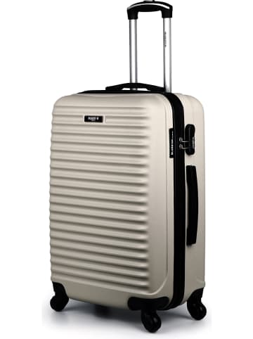 BlueStar Walizka "Brazilia" w kolorze złotym - 41 x 65 x 26 cm