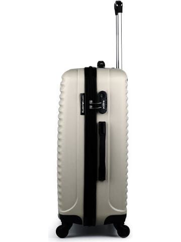 BlueStar Hardcase-trolley "Brazilia" goudkleurig - (B)41 x (H)65 x (D)26 cm