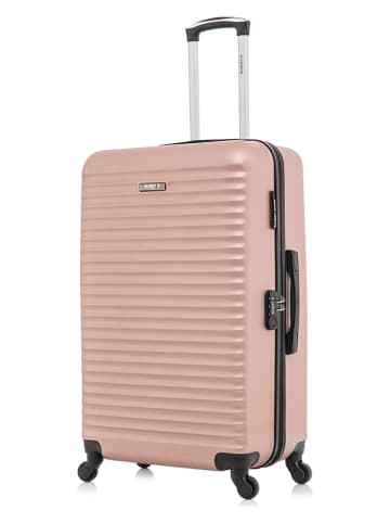 BlueStar Hardcase-trolley "Brazilia" lichtroze - (B)47 x (H)75 x (D)29 cm
