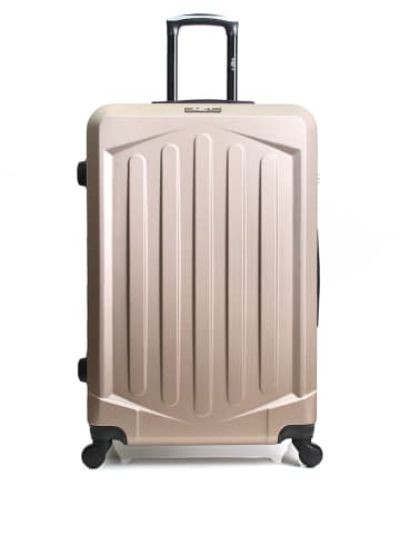 BlueStar Hardcase trolley "Hagen" champagnekleurig