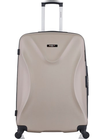 BlueStar Hardcase-trolley "Garibaldi" beige - (B)47 x (H)75 x (D)29 cm