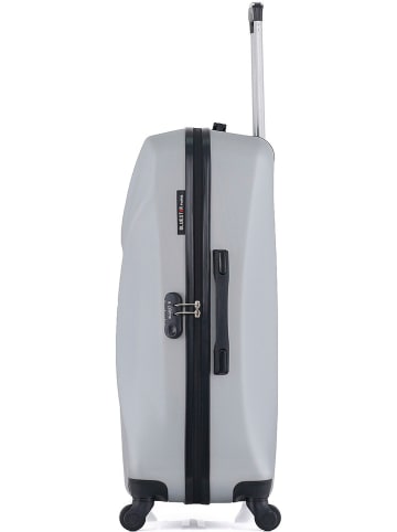 BlueStar Hardcase-trolley "Garibaldi" grijs - (B)47 x (H)75 x (D)29 cm