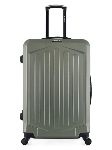 BlueStar Hardcase-trolley "Hagen" kaki - (B)48 x (H)70 x (D)30 cm