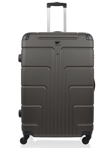 BlueStar Hardcase-Trolley "Ottawa" in Dunkelgrau - (B)46 x (H)68 x (T)28 cm