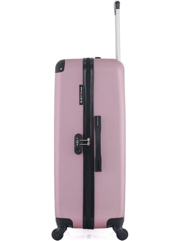 BlueStar Walizka "Opera" w kolorze fioletowym - 47 x 75 x 29 cm