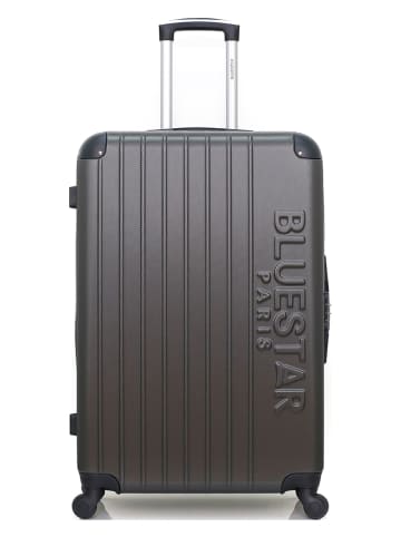 BlueStar Hardcase-Trolley "Bucarest" in Anthrazit - (B)48 x (H)69 x (T)28 cm