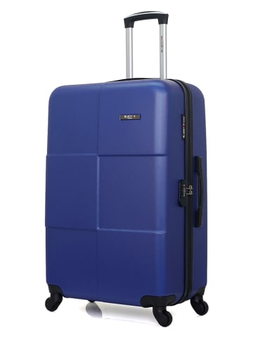 BlueStar Hardcase-trolley "Miami" blauw - (B)47 x (D)29 cm