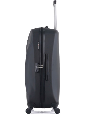 BlueStar Hardcase-Trolley "Garibaldi" in Schwarz - (B)47 x (H)75 x (T)29 cm