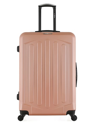BlueStar Hardcase trolley "Hagen" lichtroze - (B)48 x (H)70 x (D)30 cm