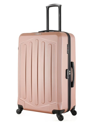 BlueStar Hardcase trolley "Hagen" lichtroze - (B)48 x (H)70 x (D)30 cm