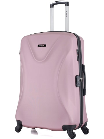 BlueStar Hardcase-Trolley "Garibaldi" in Lila - (B)47 x (H)75 cm