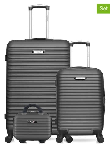 BlueStar 3-częściowy zestaw "Brazilia" w kolorze antracytowym