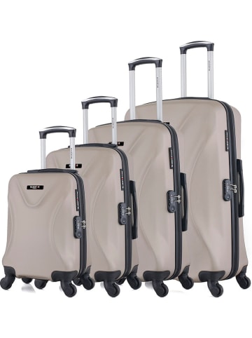 BlueStar 4-częściowy zestaw "Garibaldi" w kolorze beżowym