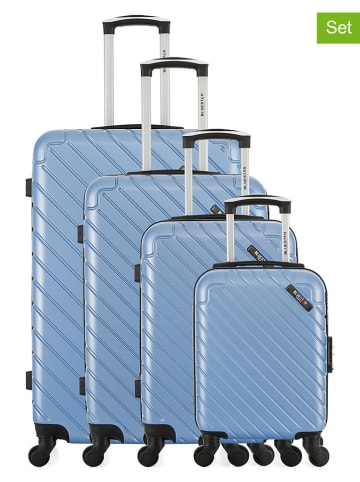 BlueStar 4-częściowy zestaw "Cite" w kolorze błękitnym