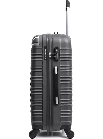 BlueStar 4tlg. Hardcase-Trolleyset "Lima" in Grau