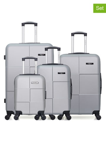 BlueStar 4-częściowy zestaw "Miami" w kolorze szarym