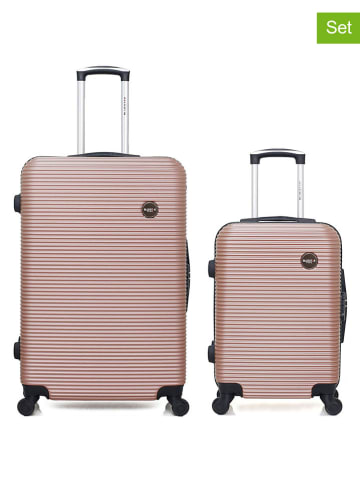 BlueStar 2-częściowy zestaw "London" w kolorze beżowym