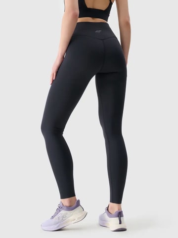 4F Legginsy funkcyjne w kolorze czarnym