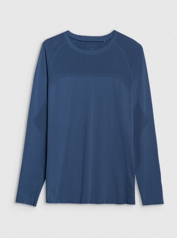 4F Koszulka sportowa w kolorze granatowym