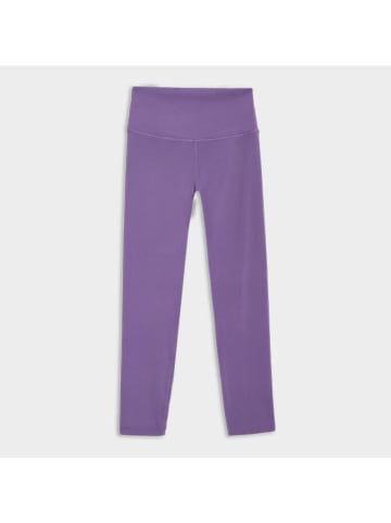 4F Legginsy sportowe w kolorze fioletowym