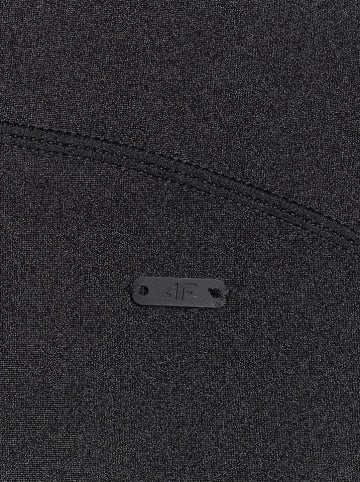 4F Legginsy sportowe w kolorze czarnym