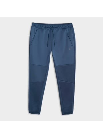 4F Spodnie sportowe w kolorze granatowym