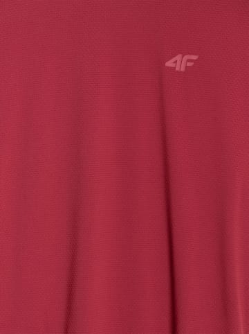 4F Koszulka sportowa w kolorze czerwonym