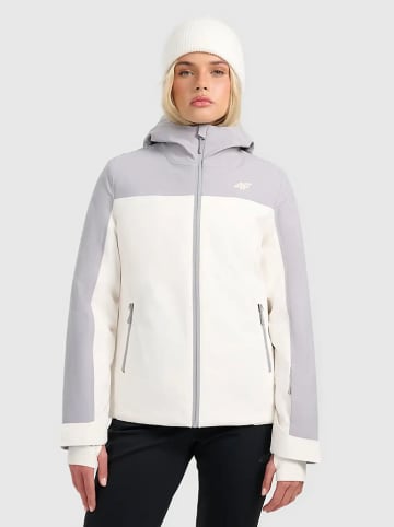 4F Ski-/ Snowboardjacke in Creme