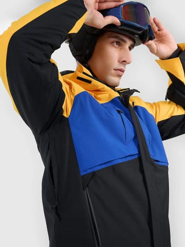 4F Ski-/ Snowboardjacke in Schwarz