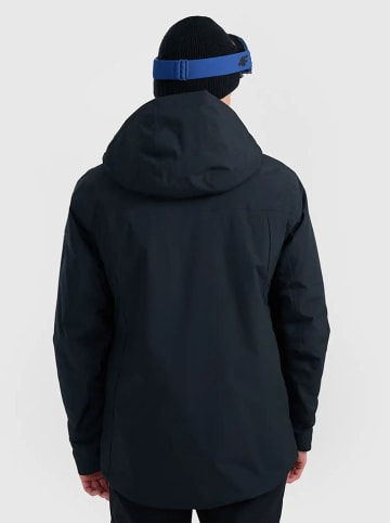 4F Ski-/ Snowboardjacke in Schwarz