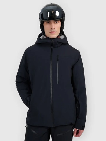 4F Ski-/ Snowboardjacke in Schwarz