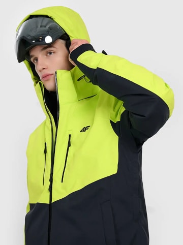 4F Ski-/ Snowboardjacke in Neongelb
