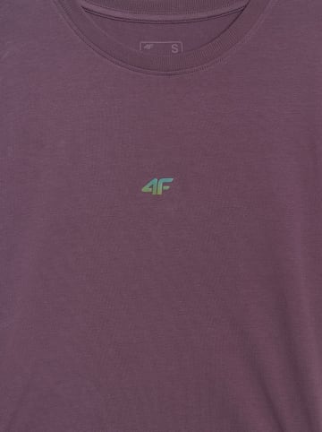 4F Koszulka w kolorze fioletowym