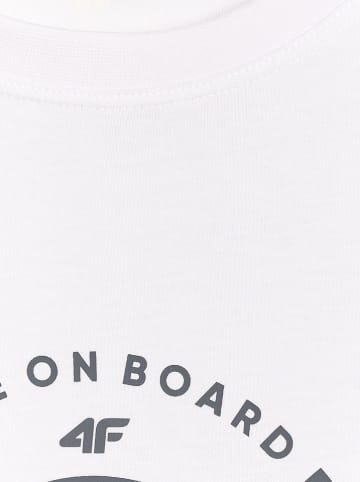 4F Shirt in Weiß