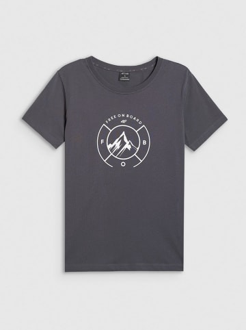 4F Koszulka w kolorze antracytowym