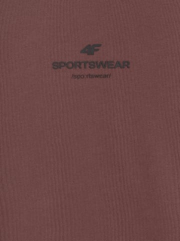 4F Koszulka w kolorze brązowym