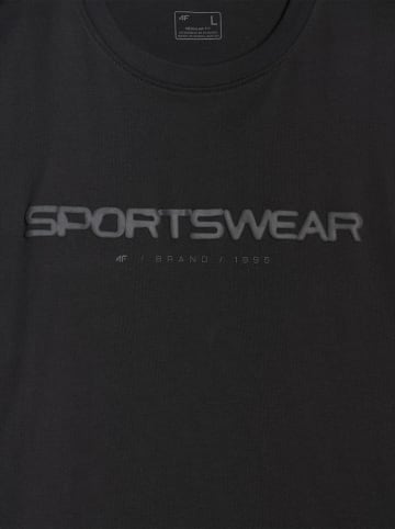 4F Shirt in Schwarz