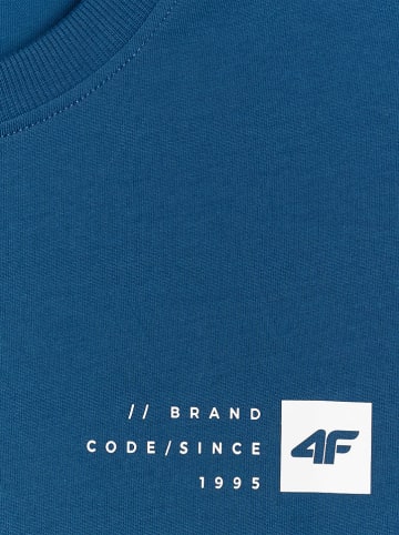 4F Shirt in Dunkelblau