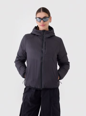 4F Wende-Daunenjacke in Schwarz