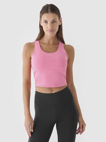 4F Top sportowy w kolorze jasnoróżowym