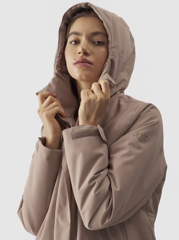 4F Kurtka funkcyjna w kolorze beżowym